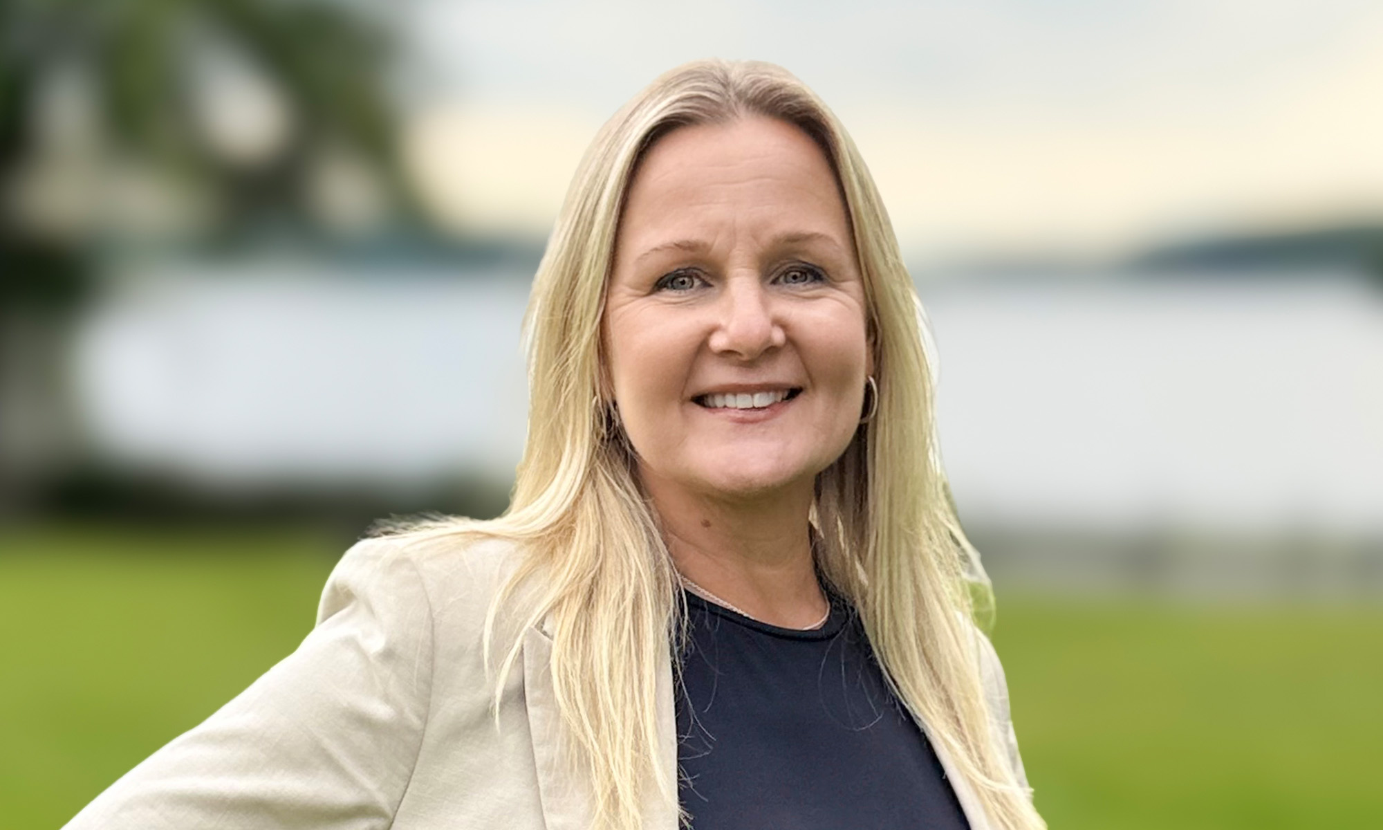Porträttbild av Lina Marklund.