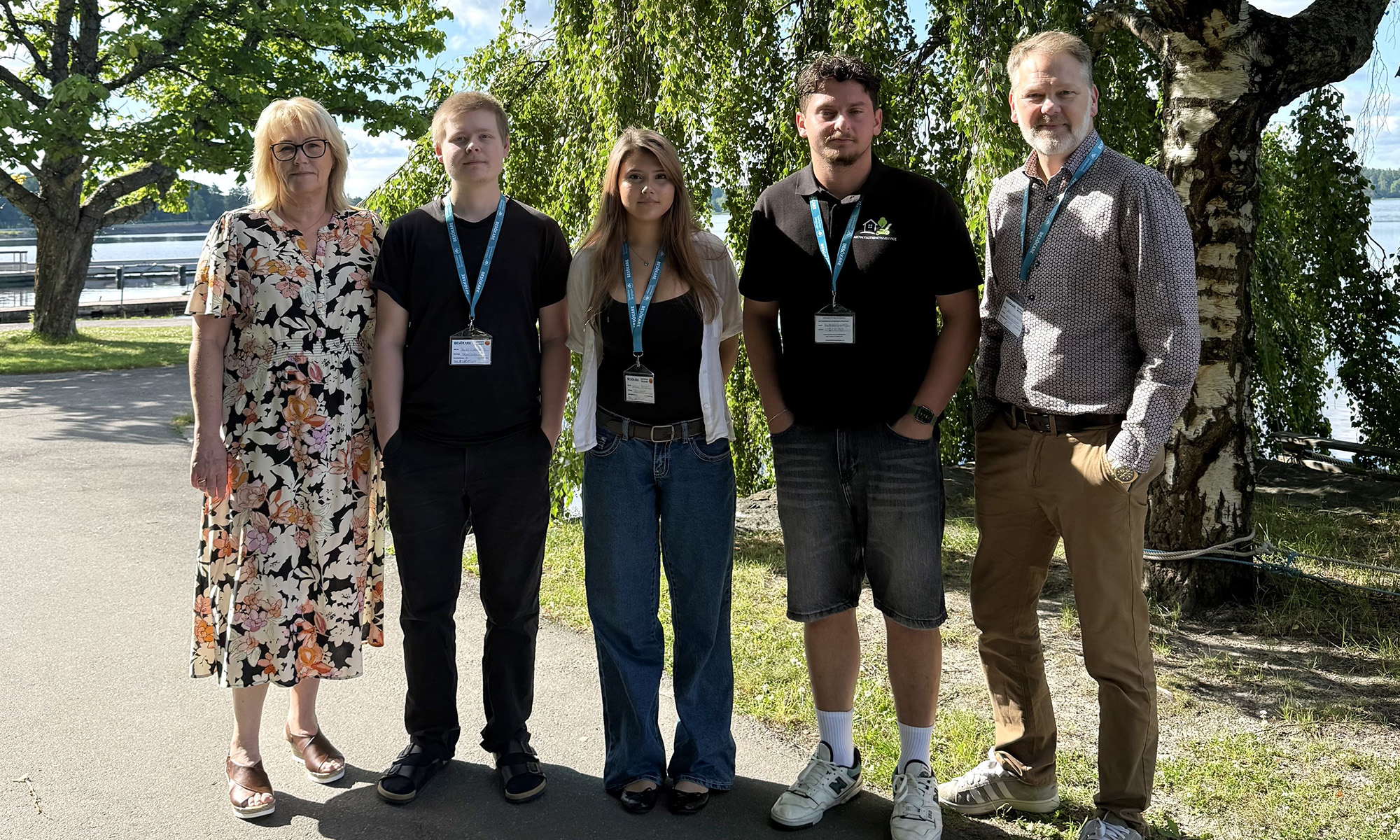 Gruppbild på Drömjobbarna 2026